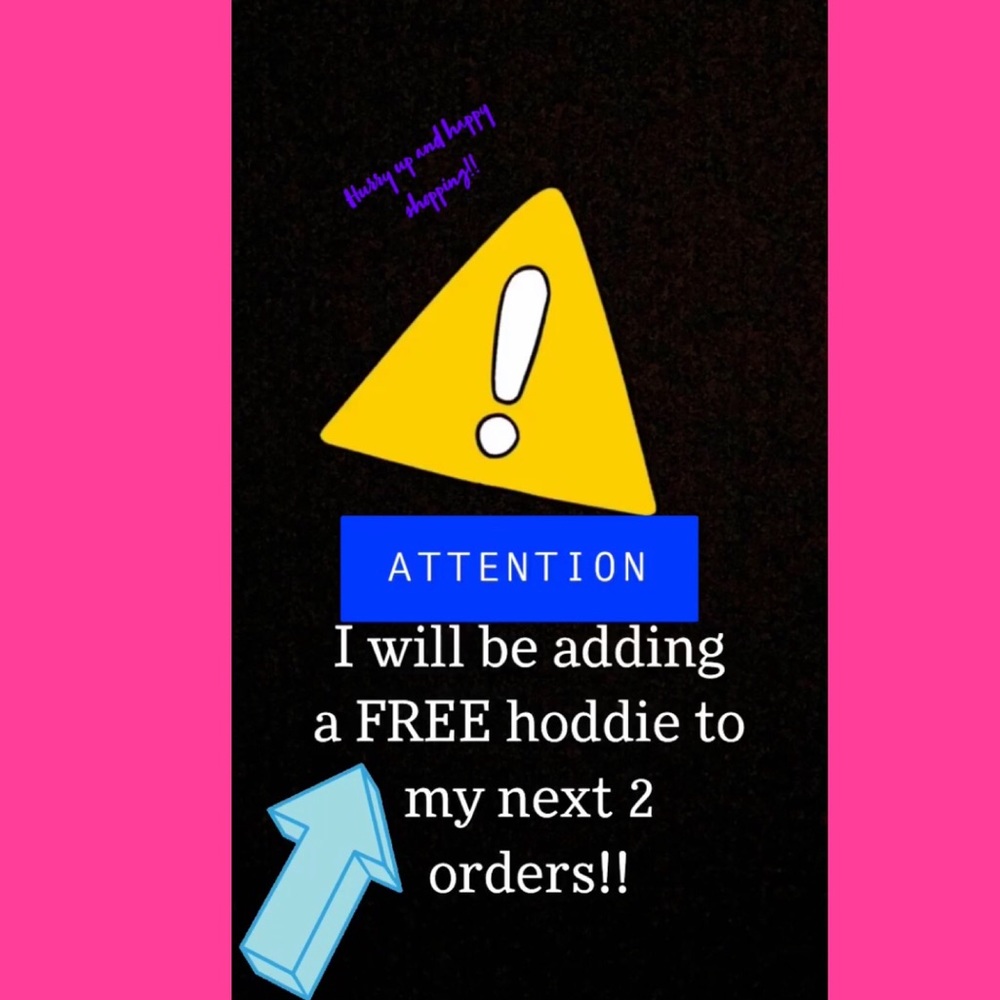 FREE HOODIES!!
